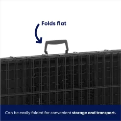 Frisco Heavy Duty Fold & Carry Single Door Collapsible Wire Dog Crate -Cat Dog Supply Store 109783 PT5. AC SS1800 V1667227357