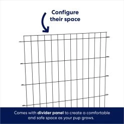 Frisco Heavy Duty Fold & Carry Double Door Collapsible Wire Dog Crate -Cat Dog Supply Store 109789 PT4. AC SS1800 V1667228667
