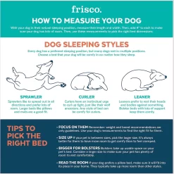 Frisco Tufted Square Pillow Cat & Dog Bed W/ Removable Cover -Cat Dog Supply Store 129499 PT3. AC SS1800 V1633989832