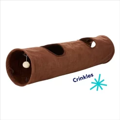 Frisco 47-in Foldable Crinkle Play Tunnel With 2 Windows -Cat Dog Supply Store 140168 PT2. AC SS1800 V1686579635