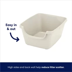 Frisco High Sided Cat Litter Box, Medium -Cat Dog Supply Store 141369 PT2. AC SS1800 V1675279990