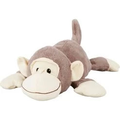 Frisco Monkey Plush Squeaky Dog Toy
