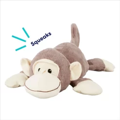Frisco Monkey Plush Squeaky Dog Toy -Cat Dog Supply Store 147043 PT2. AC SS1800 V1686580081