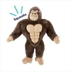 Frisco Gorilla Muscle Plush Squeaky Dog Toy -Cat Dog Supply Store 147084 PT2. AC SS1800 V1691776574