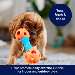 Frisco Dumbbell TPR Fetch Dog Toy -Cat Dog Supply Store 147108 PT3. AC SS1800 V1695241969