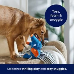 Frisco Corduroy Plush Squeaking Elephant Dog Toy -Cat Dog Supply Store 152830 PT4. AC SS1800 V1695670998