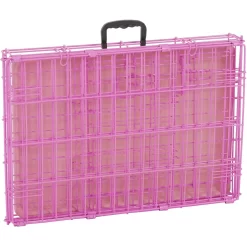 Frisco Fold & Carry Single Door Collapsible Wire Dog Crate, Pink -Cat Dog Supply Store 160806 PT5. AC SS1800 V1561066320