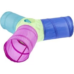 Frisco Foldable Play Tri-Tunnel Cat Toy -Cat Dog Supply Store 166382 PT5. AC SS1800 V1682976334