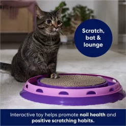 Frisco Scratch & Roll Scratcher Cat Toy With Catnip -Cat Dog Supply Store 166516 PT4. AC SS1800 V1686580077