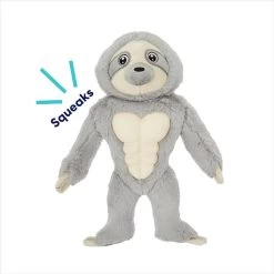 Frisco Sloth Muscle Plush Squeaky Dog Toy -Cat Dog Supply Store 174715 PT2. AC SS1800 V1692019894