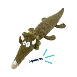 Frisco Triceratops Wagazoo Plush Squeaky Dog Toy -Cat Dog Supply Store 174747 PT2. AC SS1800 V1695748357