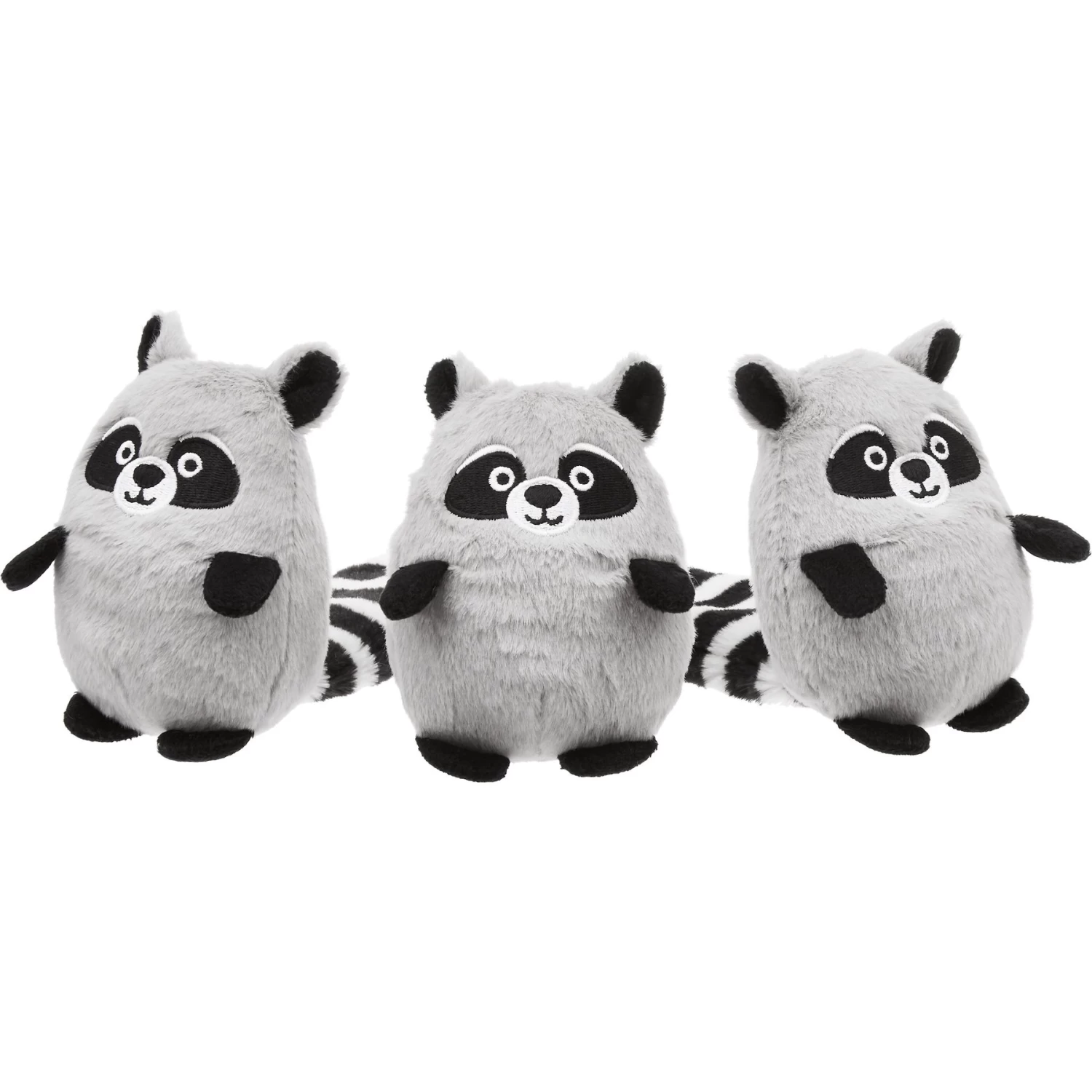 Frisco Trash Can & Raccoons Hide & Seek Puzzle Plush Squeaky Dog Toy Refills 1 Frisco Trash Can & Raccoons Hide & Seek Puzzle Plush Squeaky Dog Toy Refills
