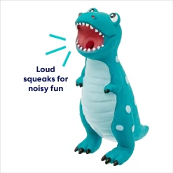 Frisco Dinosaur Latex Squeaky Dog Toy -Cat Dog Supply Store 174770 PT2. AC SS1800 V1686579574