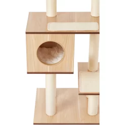 Frisco 47.5-in Modern Cat Tree & Condo -Cat Dog Supply Store 177904 PT2. AC SS1800 V1584452278