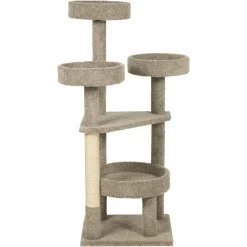 Frisco 65-in Real Carpet Scratch And Lounge Cat Tree -Cat Dog Supply Store 208942 PT3. AC SS1800 V1589221511