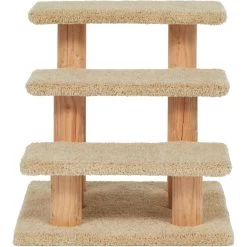 Frisco 20-in 3-Step Real Carpet Wooden Cat Steps -Cat Dog Supply Store 208966 PT3. AC SS1800 V1589221686