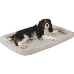 Frisco Gray Basket Weave Dog Crate Mat -Cat Dog Supply Store 210233 PT2. AC SS1800 V1657656293