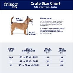 Frisco Fold & Carry Single Door Collapsible Wire Dog Crate & Mat Kit -Cat Dog Supply Store 212620 PT2. AC SS1800 V1672870099