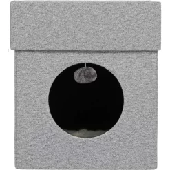 Frisco Single Cube Stackable And Collapsible Cat Condo -Cat Dog Supply Store 214367 PT2. AC SS1800 V1589908910