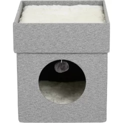 Frisco Single Cube Stackable And Collapsible Cat Condo -Cat Dog Supply Store 214367 PT3. AC SS1800 V1589908914