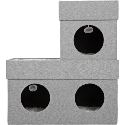 Frisco Single Cube Stackable And Collapsible Cat Condo -Cat Dog Supply Store 214367 PT6. AC SS1800 V1589908927