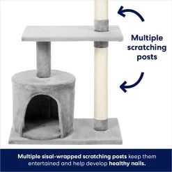 Frisco 38-in Cat Tree With Condo, Top Perch & Toy 8 Frisco 38-in Cat Tree With Condo, Top Perch & Toy -Cat Dog Supply Store 214377 PT3. AC SS1800 V1667227088