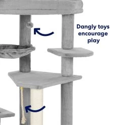 Frisco 65-in XXL Heavy Duty Cat Tree -Cat Dog Supply Store 214392 PT3. AC SS1800 V1667229292