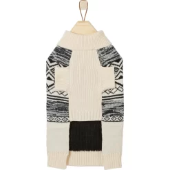 Frisco Black & Cream Turtleneck Sweater -Cat Dog Supply Store 223850 PT4. AC SS1800 V1599055254