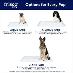 Frisco Extra Large Charcoal Dog Training & Potty Pads -Cat Dog Supply Store 227460 PT3. AC SS1800 V1674664874