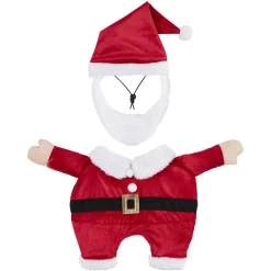 Frisco Front Walking Santa Dog & Cat Costume, 1 Count -Cat Dog Supply Store 228785 PT4. AC SS1800 V1600708691