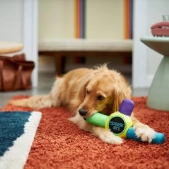 Frisco Retro Whack It! Ballistic Nylon Plush Squeaky Dog Toy -Cat Dog Supply Store 230302 PT3. AC SS1800 V1601947283