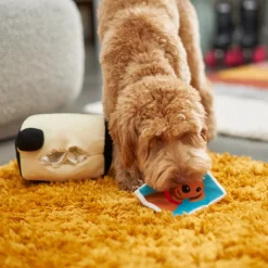 Frisco Retro Camera 2-in-1 Rip For Surprise Plush Squeaky Dog Toy -Cat Dog Supply Store 230306 PT3. AC SS1800 V1602639779