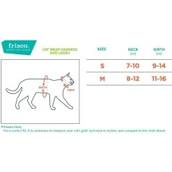 Frisco Wrap Cat Harness -Cat Dog Supply Store 230691 PT2. AC SS1800 V1600122660