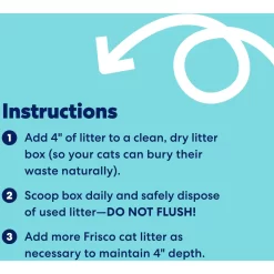 Frisco Lightweight Unscented Clumping Cat Litter -Cat Dog Supply Store 230716 PT5. AC SS1800 V1657656284