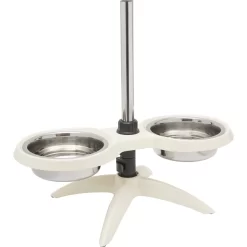 Frisco Adjustable Stainless Steel Double Elevated Dog Bowls -Cat Dog Supply Store 232097 PT2. AC SS1800 V1605110599