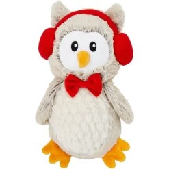 Frisco Holiday Owl Plush Squeaky Dog Toy -Cat Dog Supply Store 233160 PT3. AC SS1800 V1600707392