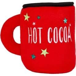 Frisco Holiday Hot Cocoa Hide & Seek Puzzle Plush Squeaky Dog Toy -Cat Dog Supply Store 233259 PT3. AC SS1800 V1600882560