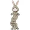 Frisco Bunny Bungee Plush Squeaky Dog Toy