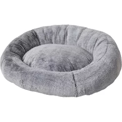 Frisco Plush Camel Back Donut Bolster Cat & Dog Bed -Cat Dog Supply Store 235028 PT4. AC SS1800 V1600397201