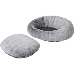 Frisco Plush Camel Back Donut Bolster Cat & Dog Bed -Cat Dog Supply Store 235028 PT5. AC SS1800 V1600389402