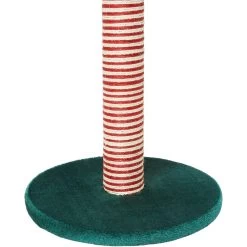 Frisco Holiday 29.5-in Candy Cane Sisal Cat Scratching Post With Toy -Cat Dog Supply Store 236565 PT5. AC SS1800 V1601330796