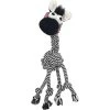 Frisco Zebra Rope Squeaky Dog Toy