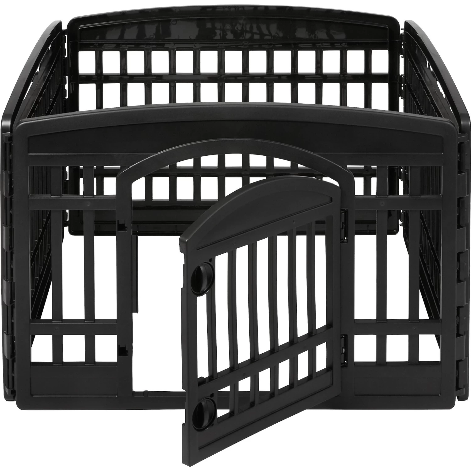 Frisco 4-Panel Dog Exercise Playpen With Door, 24-in 4 Frisco 4-Panel Dog Exercise Playpen With Door, 24-in - Image 4