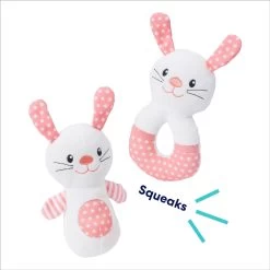 Frisco Bunny Plush Squeaky Puppy Toy -Cat Dog Supply Store 245916 PT2. AC SS1800 V1695760956