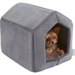 Frisco House Cave Cat & Dog Covered Bed -Cat Dog Supply Store 251241 PT3. AC SS1800 V1615523207