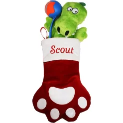 Frisco Sherpa Plaid Paw Holiday Personalized Dog & Cat Stocking 5 Frisco Sherpa Plaid Paw Holiday Personalized Dog & Cat Stocking -Cat Dog Supply Store 257135 PT1. AC SS1800 V1602537380
