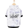 Frisco Woof Tiedye Print Dog & Cat Hoodie