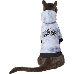 Frisco Woof Tiedye Print Dog & Cat Hoodie -Cat Dog Supply Store 267986 PT3. AC SS1800 V1637685733