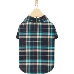 Frisco Multi-Plaid Dog & Cat Flannel Shirt