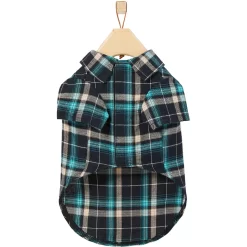 Frisco Multi-Plaid Dog & Cat Flannel Shirt -Cat Dog Supply Store 268588 PT4. AC SS1800 V1637707676